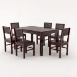 6 seater dining table detail