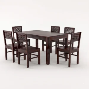 6 seater dining table detail