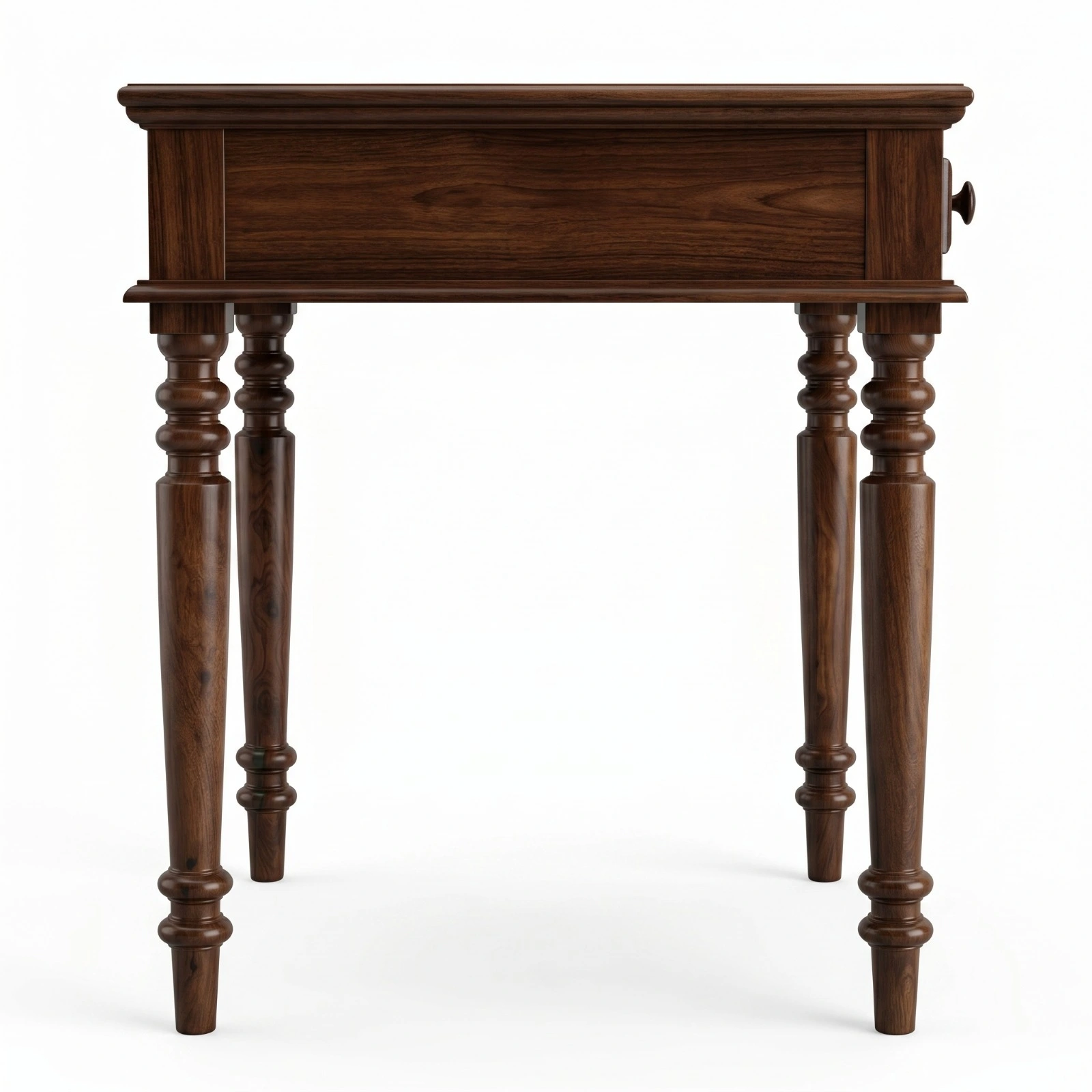 Sheesham Wood Study Table with 2 Drawers Storage for Study Room Home