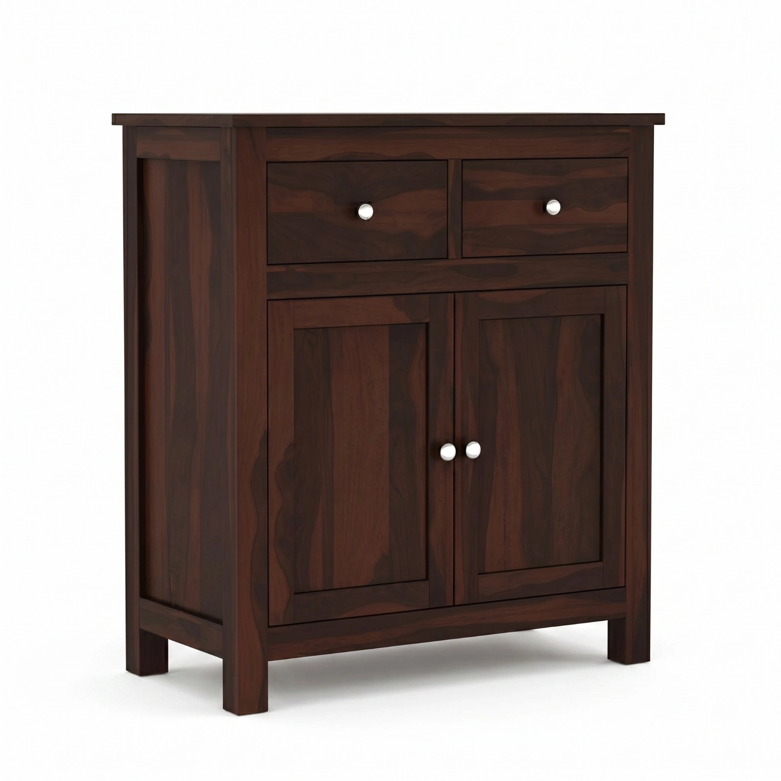 Solid Wood Cabinet Front View