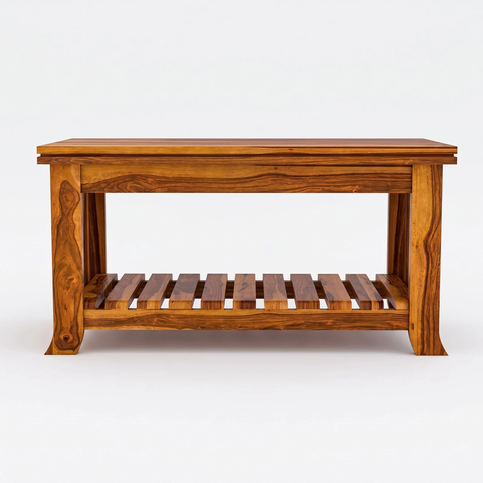 Wooden Center Coffee Table for Living Room and Office