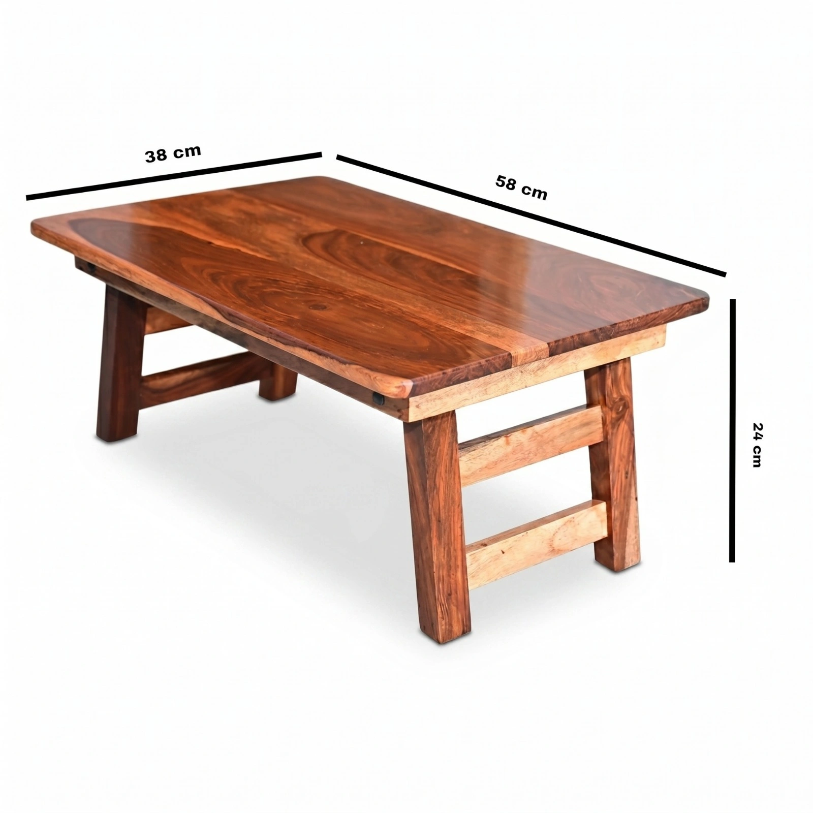 Solid Wood Folding Bed Study Table Made of sheesham Wood