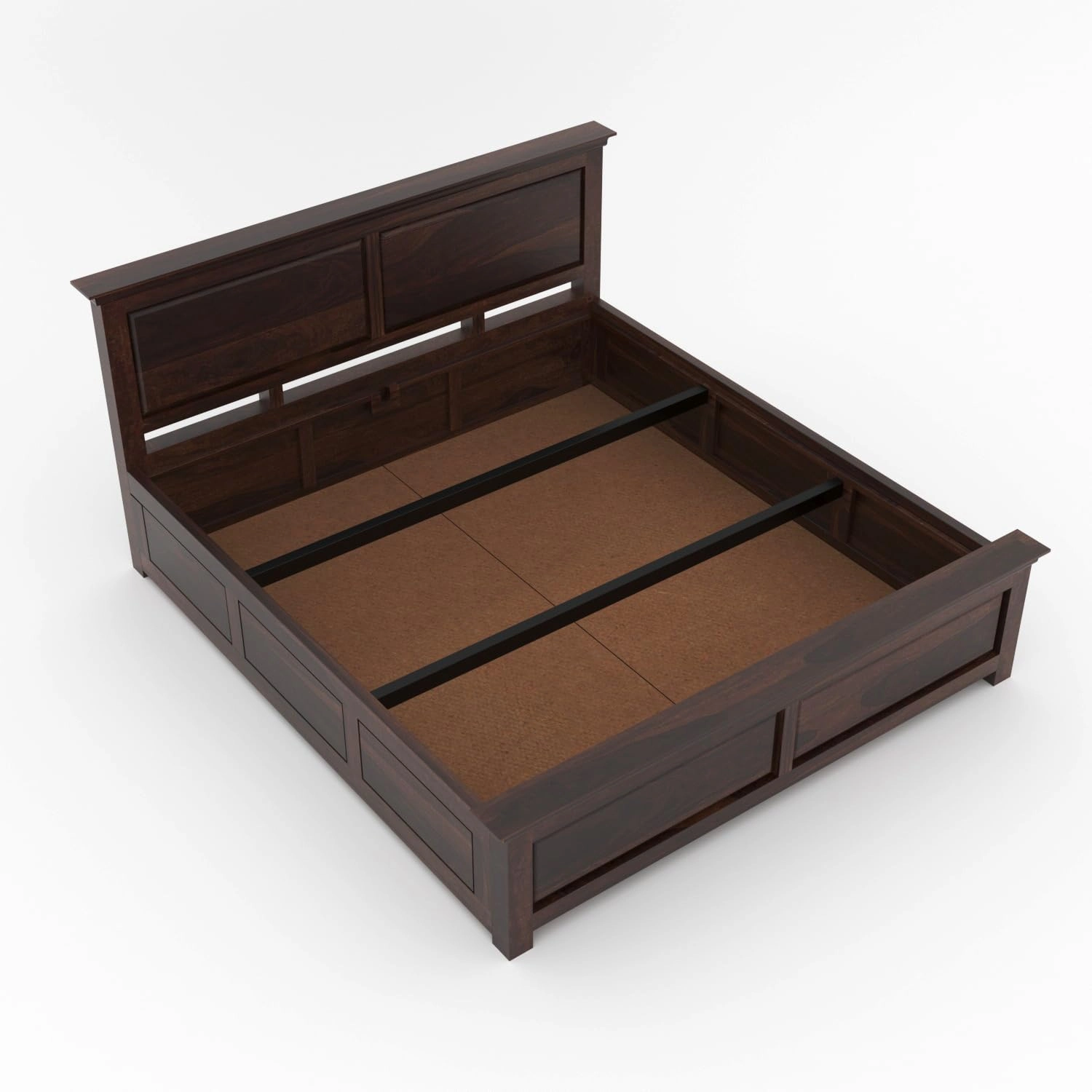 Premium Wooden King Size Bed Top View