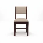 designer 6 seater dining table chair front view