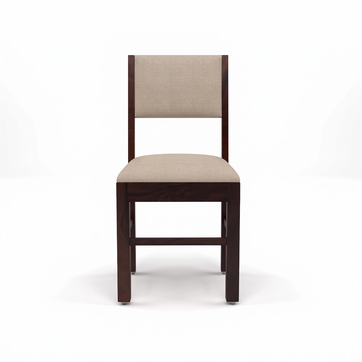 designer 6 seater dining table chair front view