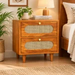 bedside table with drawer