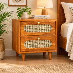 bedside table with drawer