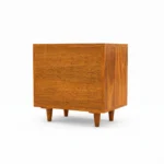 bedside table with drawer back view